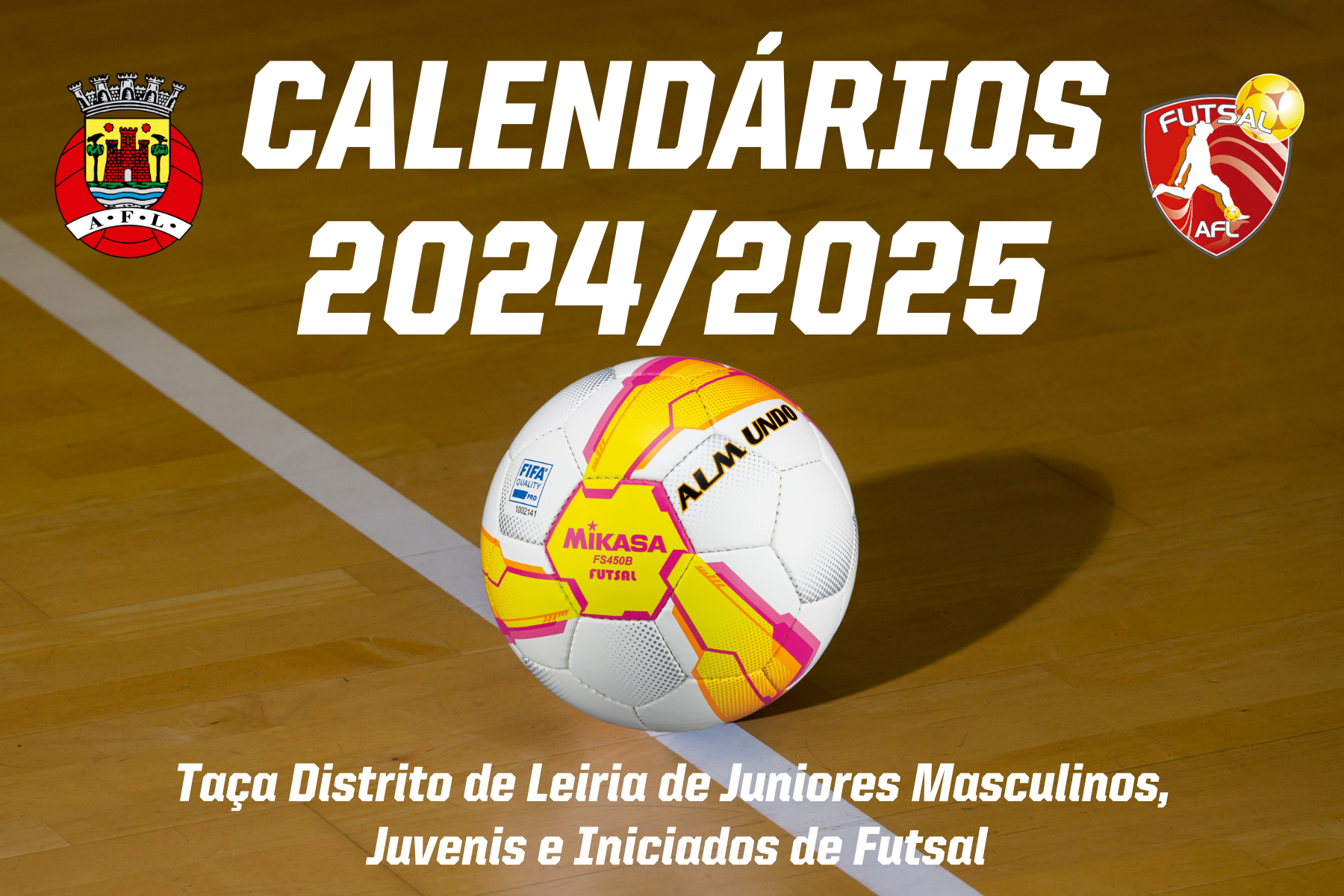 Calendário da Taça do Distrito de Leiria conhecido